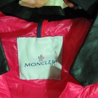 Moncler реплика дамско късо розово яке М размер, снимка 9 - Якета - 26259817