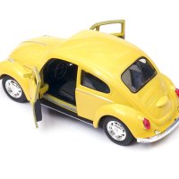 Volkswagen Beetle - мащаб 1:36 на Welly моделът е нов в кутия VW, снимка 5 - Колекции - 43477725
