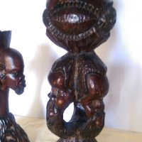 Стари Африкански Вуду купи, снимка 3 - Антикварни и старинни предмети - 26430195