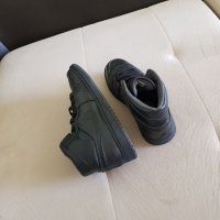 NIKE AIR JORDAN 1 Mid "Triple Black", снимка 3 - Кецове - 38414397