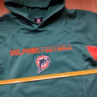 NFL Miami Dolphins - спортно горнище суичър с качулка, снимка 6 - Спортни дрехи, екипи - 43352542