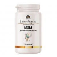 Dr. Nature MSM (Метилсулфонилметан) - 90 таблетки