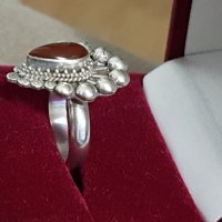 Старинни, сребърни пръстени и синджири., снимка 14 - Пръстени - 34674968
