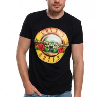 Нова мъжка тениска с логото на музикалната група Guns N'Roses, снимка 6 - Тениски - 32953652