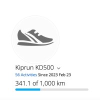 Мъжки обувки за бягане KIPRUN KD500, снимка 7 - Спортни обувки - 43821480