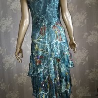 Patricia Suzzi- M,L- 100%Естествена коприна -италианска рокля  + туника  , снимка 9 - Рокли - 40759554