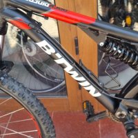 ROCKRIDER ST 520S Full Suspension Mountain Bike - 27.5",черно-червено, снимка 3 - Велосипеди - 37335080