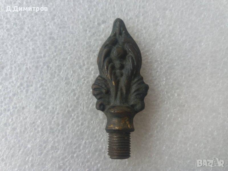 Емблема от антикварна лампа!, снимка 1