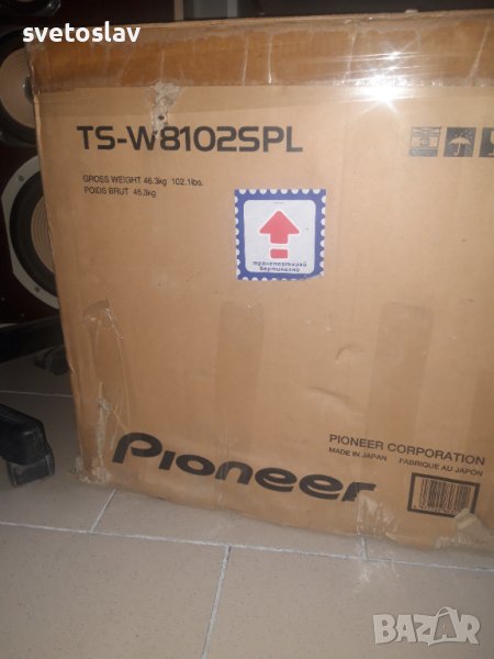 pioneer ts-w8102spl, снимка 1