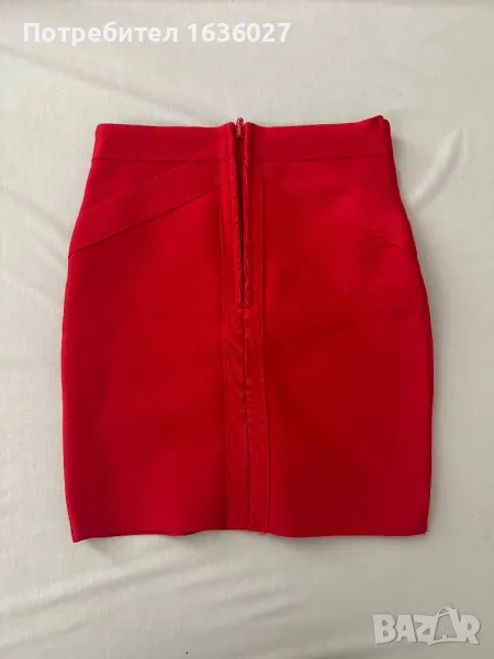 Червена бандажна пола, снимка 1