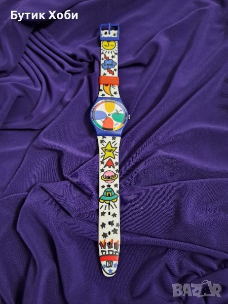 ЗАПАЗЕН ! Винтидж часовник Swatch,1993г., снимка 1