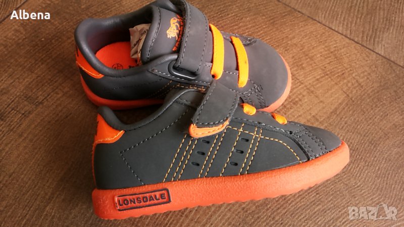 LONSDALE OVAL 33 GREY/ORANGE Размер EUR 20,5 / UK 4 бебешки обувки 72-12-S, снимка 1