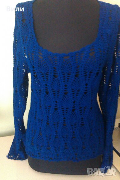 Страхотна блуза на една кука ръчна изработка, снимка 1