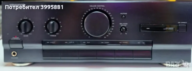Интегриран стерео усилвател Kenwood, mod. A-34

, снимка 1