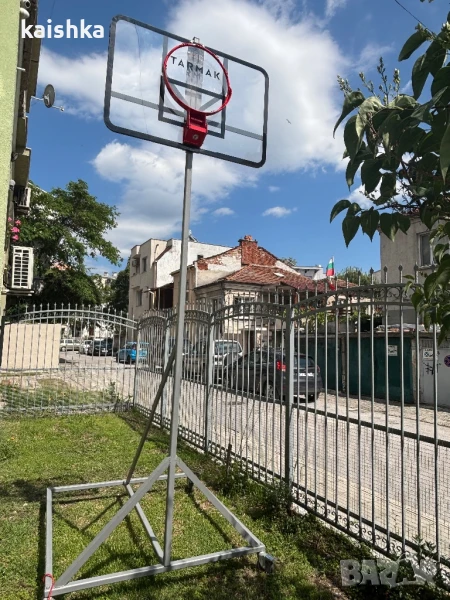Баскетболен кош с колела и стандартна височина от 305см, снимка 1