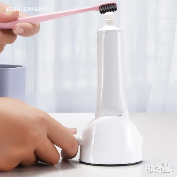 Ръчен държач за изстискване на паста за зъби, снимка 1