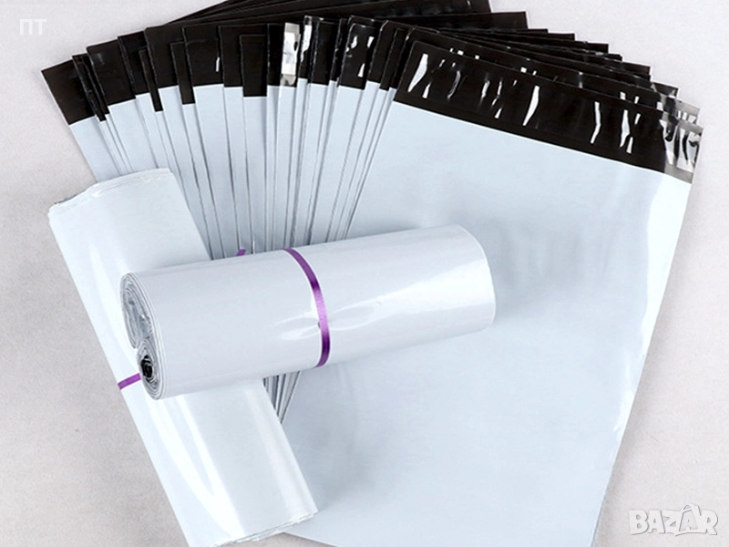 Полипропиленови самозалепящи пликове за малки пратки 11x15 см., снимка 1