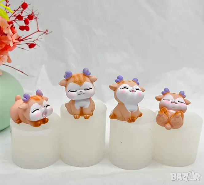 Молдове еленчета комплект 4 броя , снимка 1