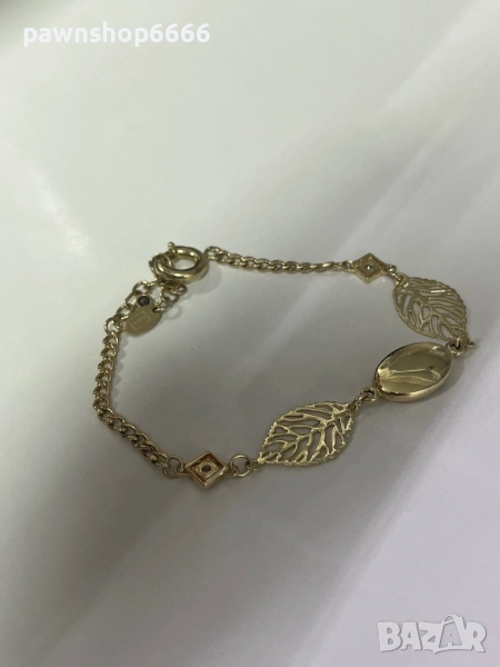 Златна гривна 14 карата, снимка 1