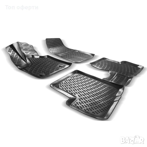 Гумени стелки RizLine съвместими с Dacia Lodgy 2012-2016, снимка 1