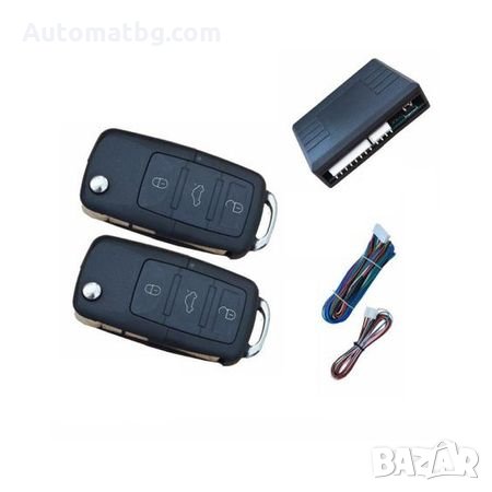 Модул централно заключване MFK Automat LQ81 с дистанционно VW Volkswagen MK4 Jetta Golf 4 5 6 Passat, снимка 1