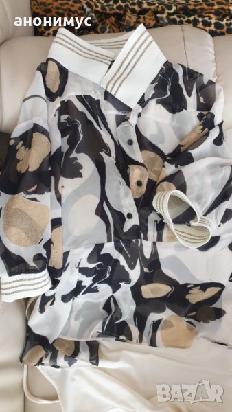 Блузка от копринен шифон , снимка 1