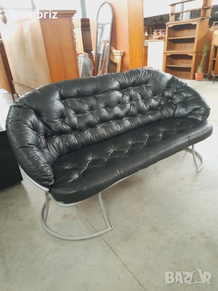 Кожено Канапе-внос от Германия , снимка 1