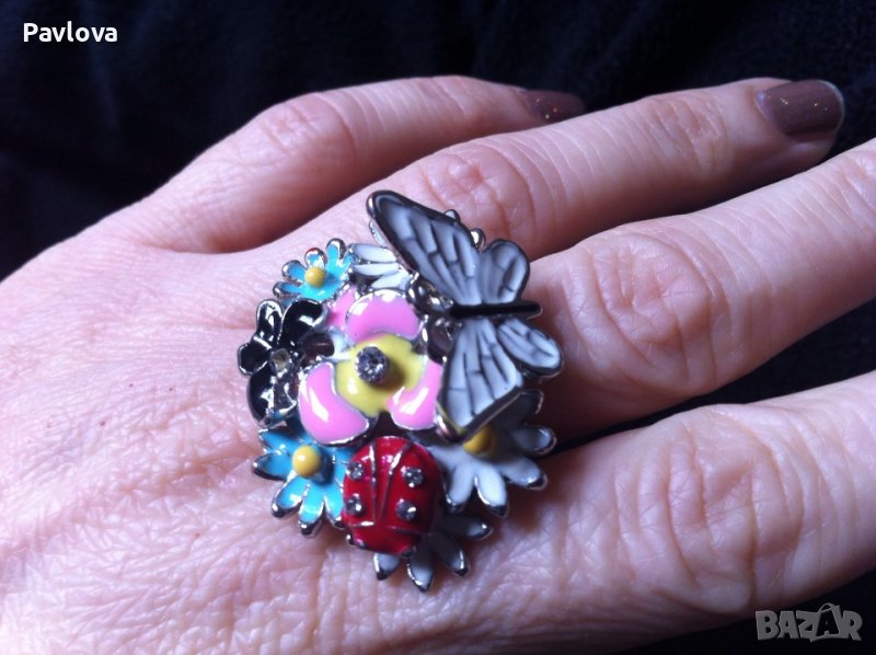 Пръстен цветя, снимка 1