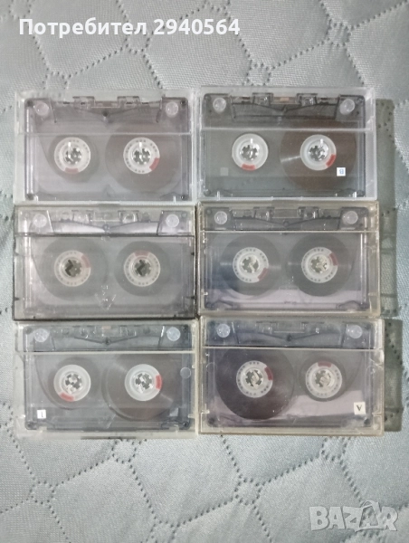 Пайнерски касети 6 бр, снимка 1