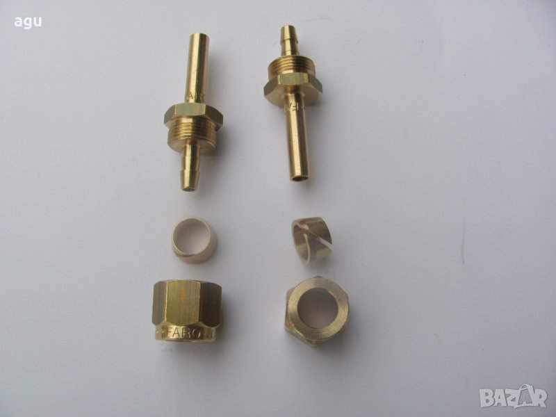 -   накрайник за термопластична тръба Standard прав ∅ 8-8 mm, снимка 1