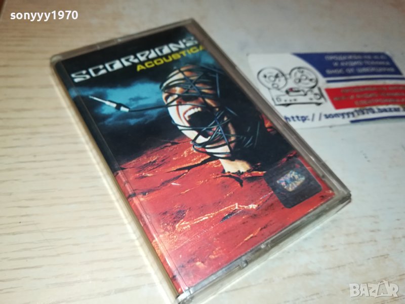 SCORPIONS ACOUSTICA-ORIGINAL TAPE 0212231850, снимка 1
