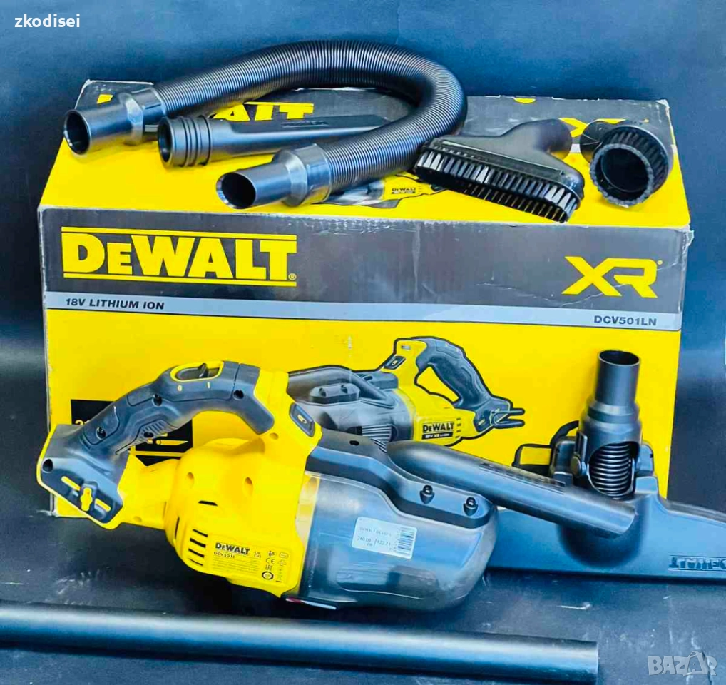 Акумулаторна прахосмукачка DEWALT DCV501L, снимка 1