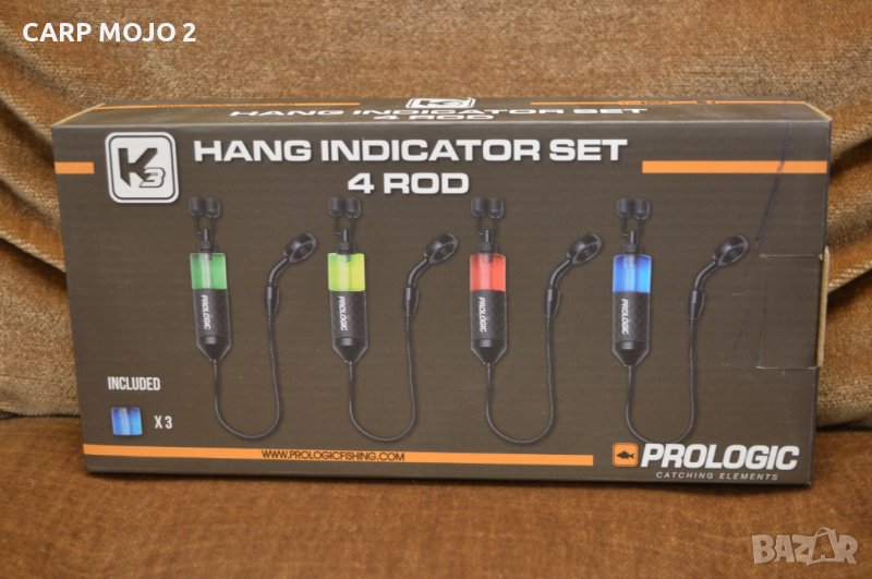 Комплект обтегачи 4 броя Prologic K3 Hang Indicator Set, снимка 1