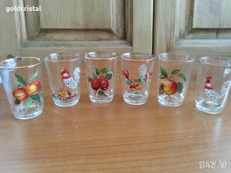Стъклени чаши чашки , снимка 1