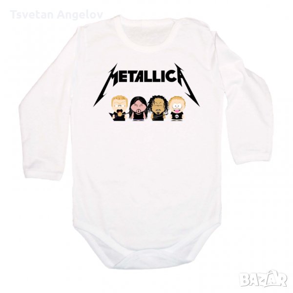 Разпродажба! Бебешко боди METALLICA 1, снимка 1