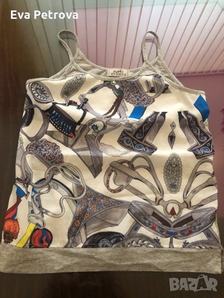 Hermes хермес Дамски топ потник ХС,С , снимка 1