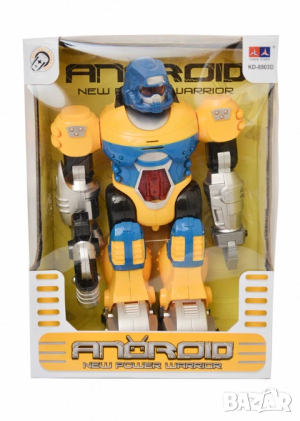 Интерактивна играчка робот Андроид – Светлини, звуци и екшън, снимка 1