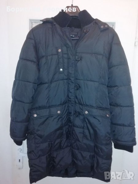 Черно зимно яке тип шуба , снимка 1