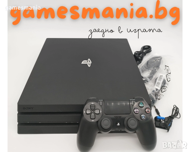 [ps4] Пълен комплект SONY Playstation 4 PRO 1 TB/опция за Изплащане, снимка 1