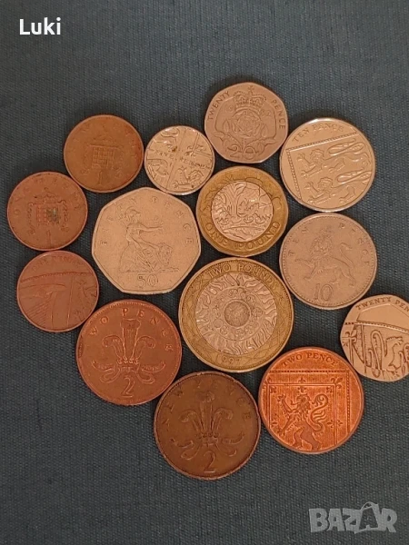 Монети Кралица Елизабет || - лот 2, снимка 1