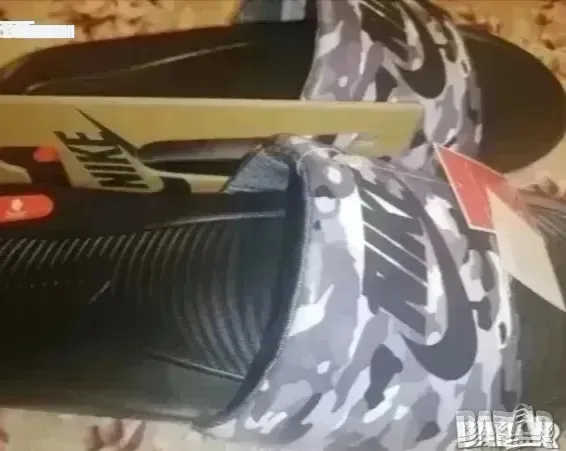 NIKE ORIGINAL Нови Кожени Мъжки Чехли 52, снимка 1