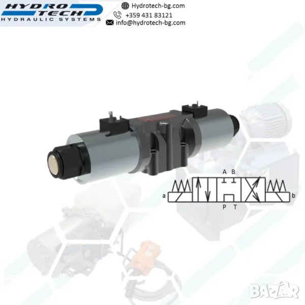 Електромагнитен разпределител CETOP5(NG10) СХЕМА 2, снимка 1