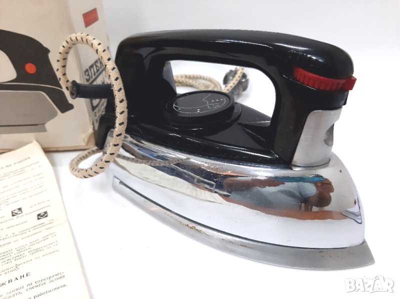 Стара съветска парна ютия, почти неизползвана(6.5), снимка 1