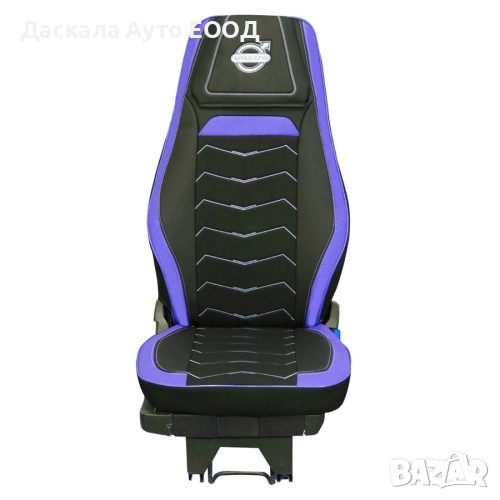 Калъфи за седалки за VOLVO FH4 EURO 6, Кожа + алкантара , 2 цвята, снимка 1