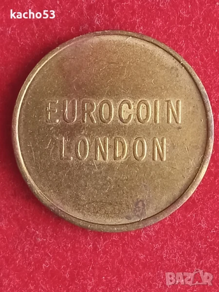 Жетон- игрален EUROCOIN LONDON , Великобритания, снимка 1