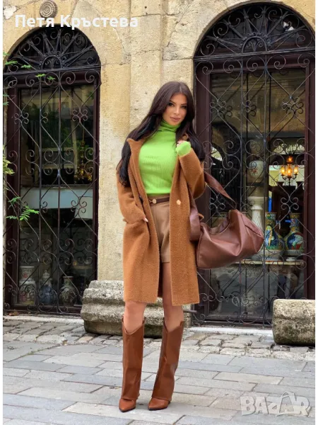 Палто Tender Hug Brown, снимка 1