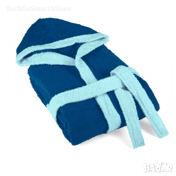 Детски халат за баня, за момче с размери от 6 г. до 8 г., снимка 1