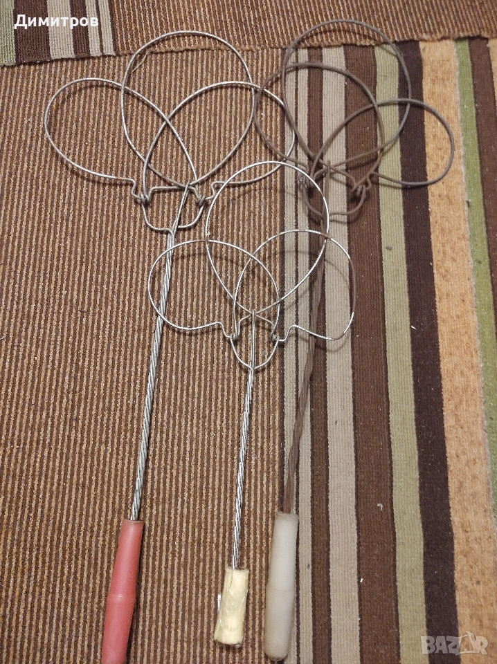 3 бр. тупалки за килими (преди 1989 г.), снимка 1