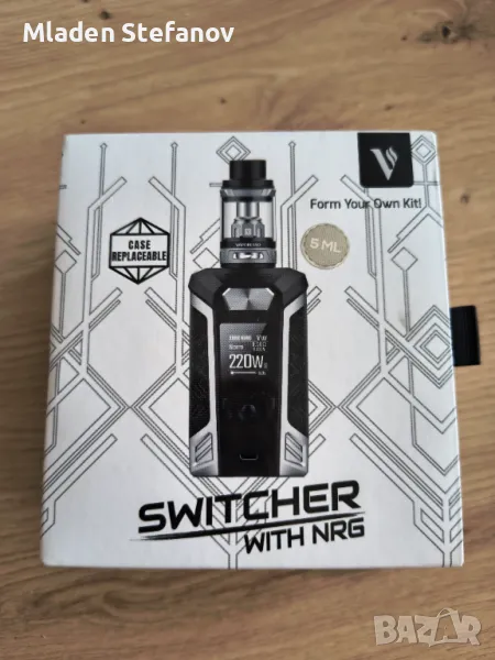 Продава Vaporesso Switcher 220W with NRG 5ml TC Kit, снимка 1
