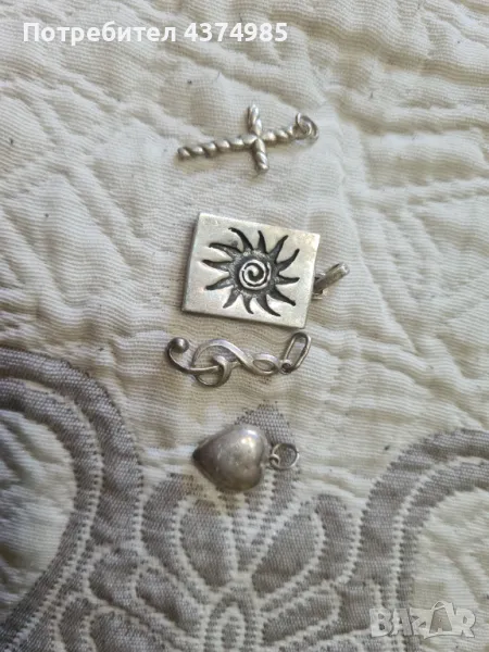 Сребърни вислулки 14 лв. За брой, снимка 1